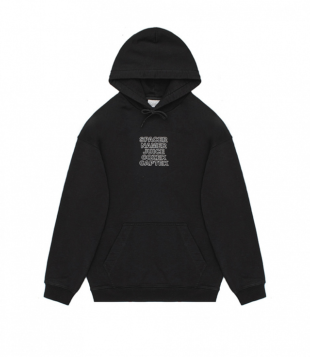 Shop ADED Pencil Hoodie Black at itk online store