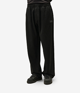C.P. Company Wool Fleece Jogging Pant Black