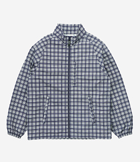 Gramicci Checkered Shell Jacket Navy Check