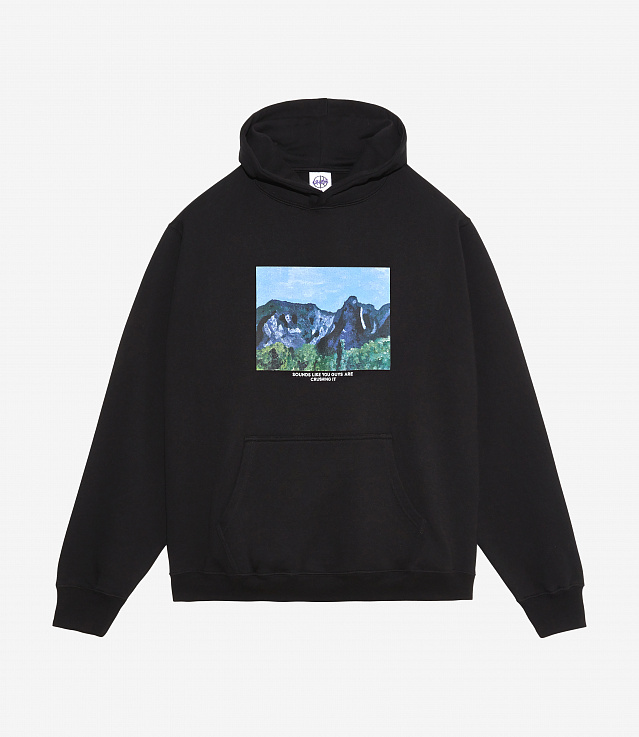 パーカー・フーディ POLAR SOUNDS LIKE YOU GUYS ARE CRUSHING IT ED HOODIE [BLACK] 74d76266aab5b3771b3375f683b32f
