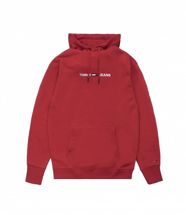 tommy jeans small logo hoodie