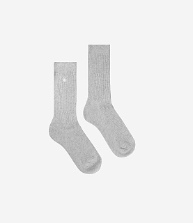 Carhartt WIP Madison Logo Pack Socks Ash Heather