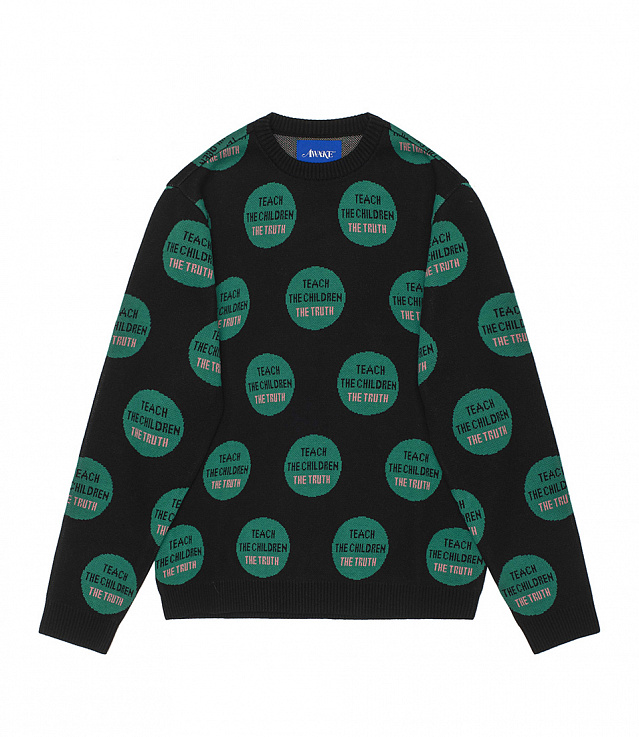 Shop Awake NY Truth Pullover Sweater Black at itk online store