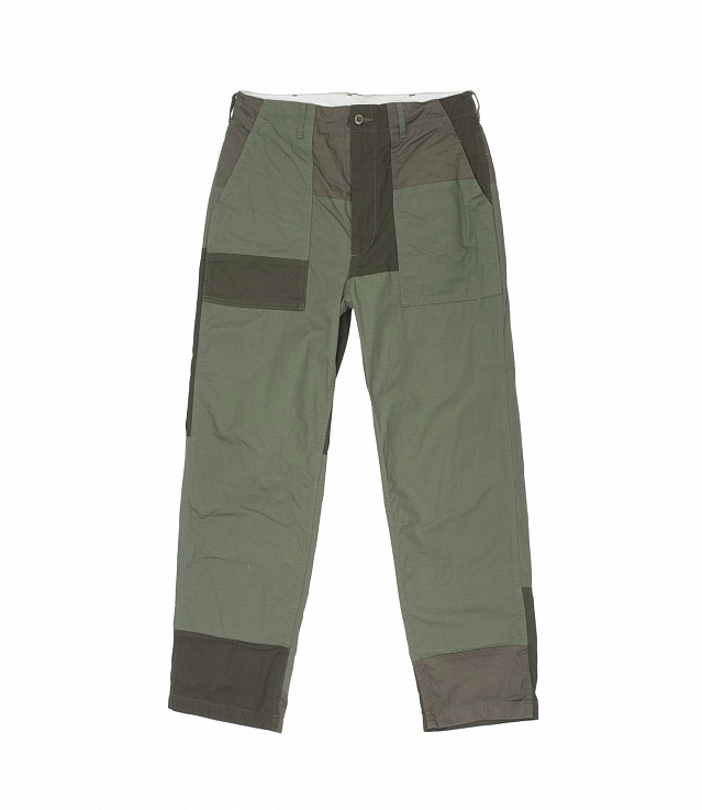 Shop Engineered Garments Fatigue Pant Ripstop Olive at itk online