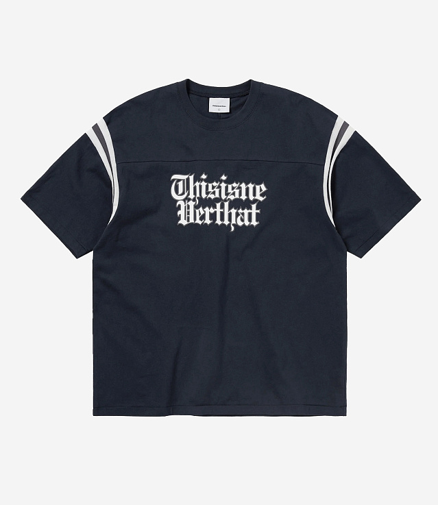 【THISISNEVERTHAT】Football Tee Grey thisisneverthat Football Tee | Grey