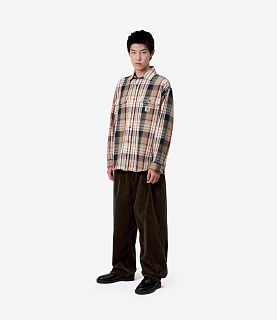 Carhartt WIP Evan Pant Coventry Corduroy Tobacco Rinsed