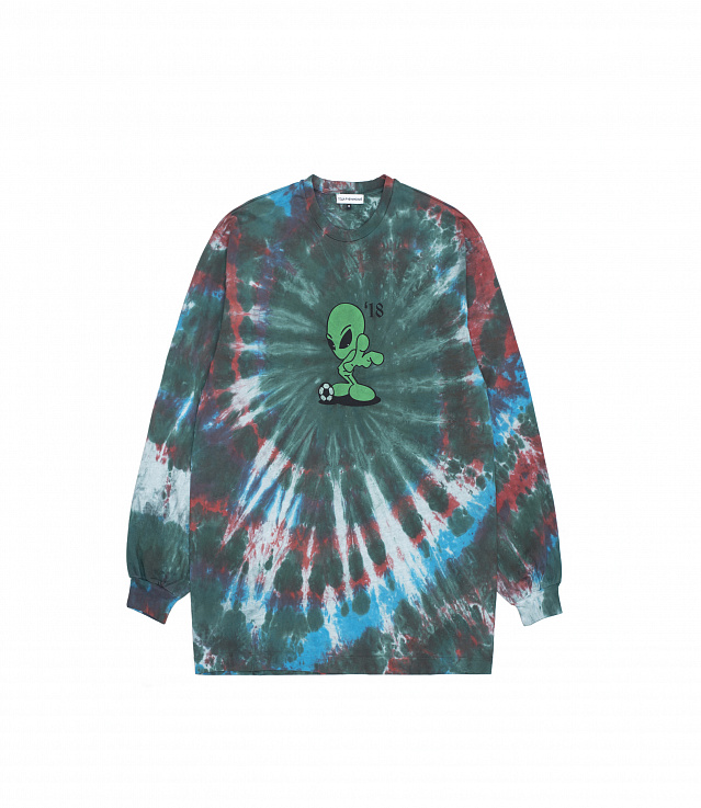 Gosha Rubchinskiy tie dye high quality alien oversized tshirt size small supreme