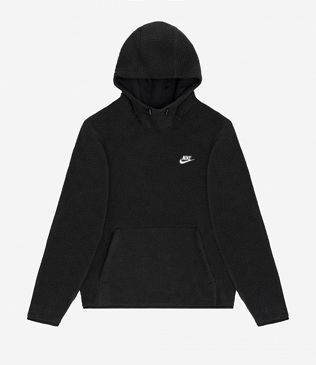 Nike Sportswear High-Pile Fleece Pullover Hoodie Black Sz XXL DD5013-010 selling