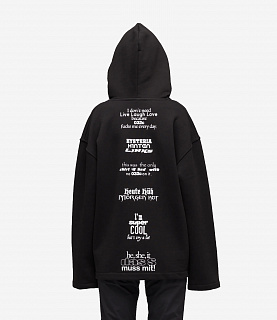 Shop Fucking Awesome Chrome Hoodie Black at itk online store