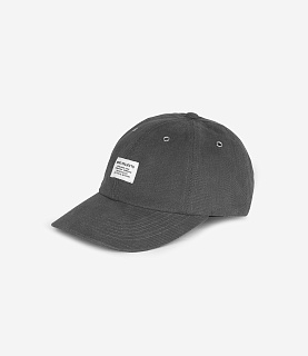 Norse Projects Bull Twill Denim 6-Panel Cap Graphite