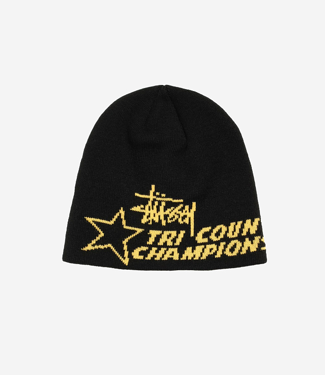 帽子 STUSSY SKULLCAP TRI COUNTY Shop Stussy Skullcap Tri County Black at itk online store