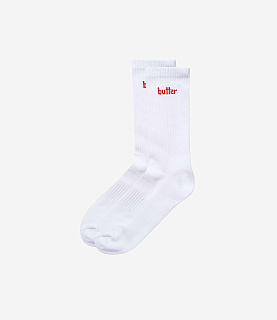 Butter Goods Basic Socks White