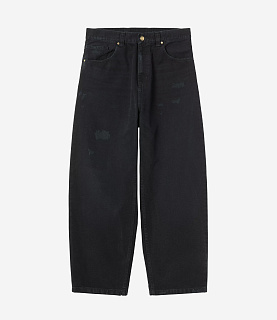 Carhartt WIP Brandon Pant Dearborn Canvas Black Grind Wash