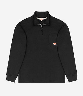 Armor-Lux Heritage Troyer Pocket Sweat Black 