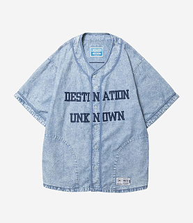 Liberaiders Chambray Baseball Shirt Blue