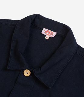 Armor-Lux Heritage Fisherman Jacket Deep Navy Blue