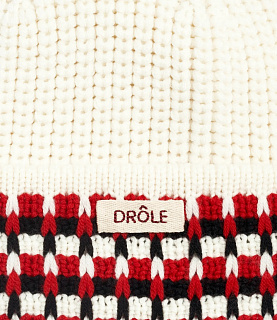Drôle de Monsieur Le Bonnet Laine Off White