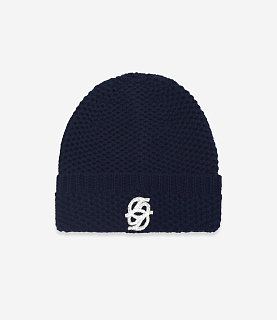 Drôle de Monsieur Le Bonnet Monogramme Navy