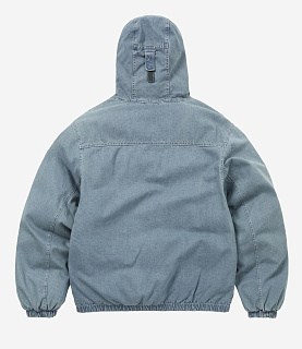 Thisisneverthat Denim Down Puffer Jacket Washed Denim