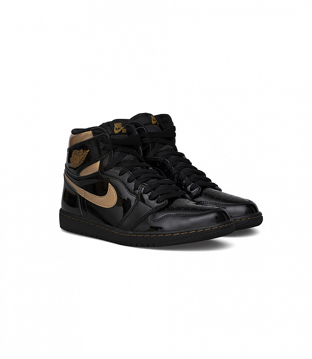 air jordan 1 og black metallic gold