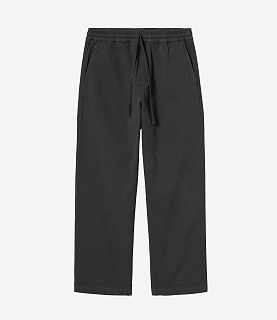 Carhartt WIP Floyde Pant Greentree Stretch Twill Raven Garment Dyed