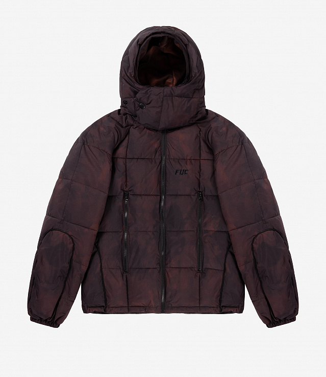 Shop FUC Blocked Puffer Rust at itk online store Shop FUC Blocked Puffer Rust at itk online store