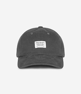 Norse Projects Bull Twill Denim 6-Panel Cap Graphite