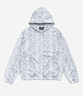 Stussy Athletic Mesh Zip Hood Snake