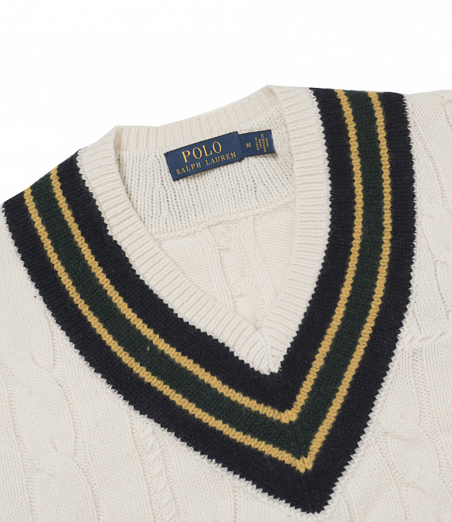 ralph lauren iconic cricket sweater