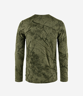 Fjallraven Värmland Wool LS Green Camo
