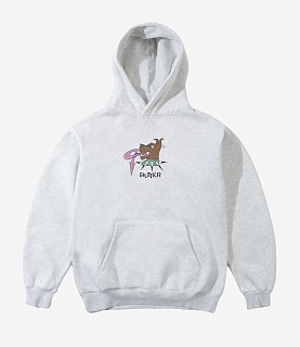 Butter Goods Canine Pullover Hood Ash