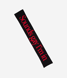 Carne Bollente Carne Spirit Scarf Black