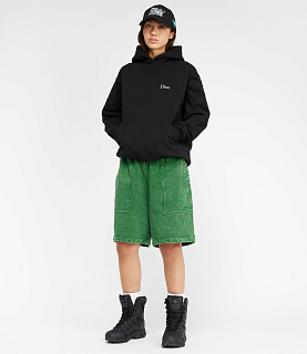 Dime Cyclone French Terry Shorts Evergreen Snow Washed