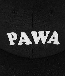 Pawa Speed Sports 6 Panel Cap Black