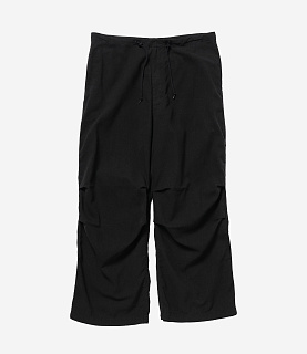 BEAMS Brushed Over Pants Black