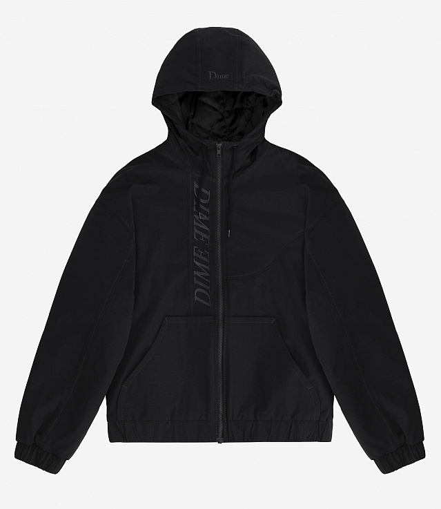 Shop Dime Quilted Hooded Jacket Black at itk online store