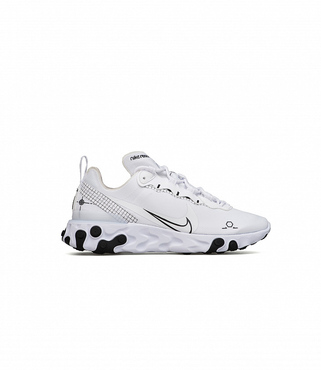 Shop Nike React Element 55 White at itk online store