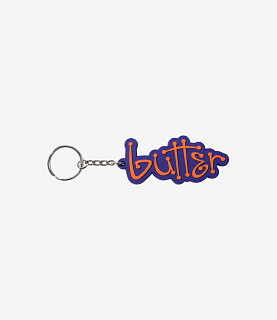 Butter Goods Connection Rubber Key Chain Navy