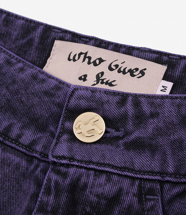 春夏新作 mba.today fat Fuc jeans Fuc purple 人気商品の jeans